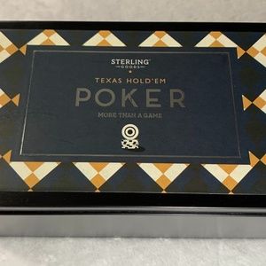 "Sterling Goods" Texas Hold’Em Poker
